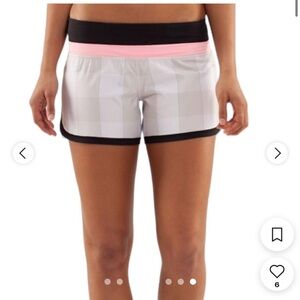 Lulu lemon run shorts multi color